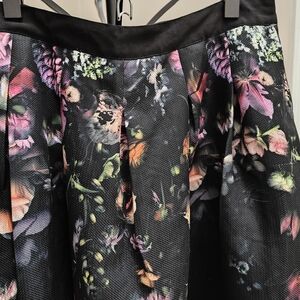 Ted Baker London Pink and Orange Bubble Midi Skirt